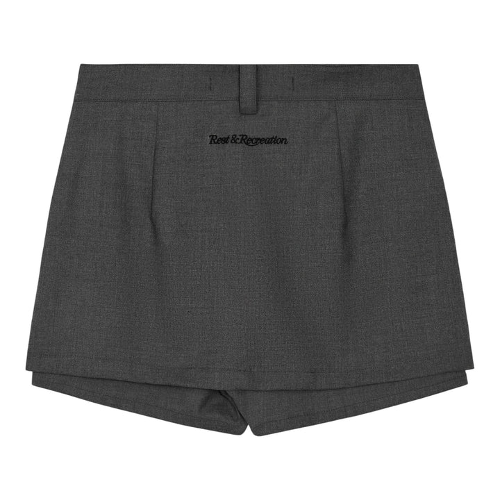 Club21 - Rest&Recreation - Low Rise Button Skort - SKORTS - Grey