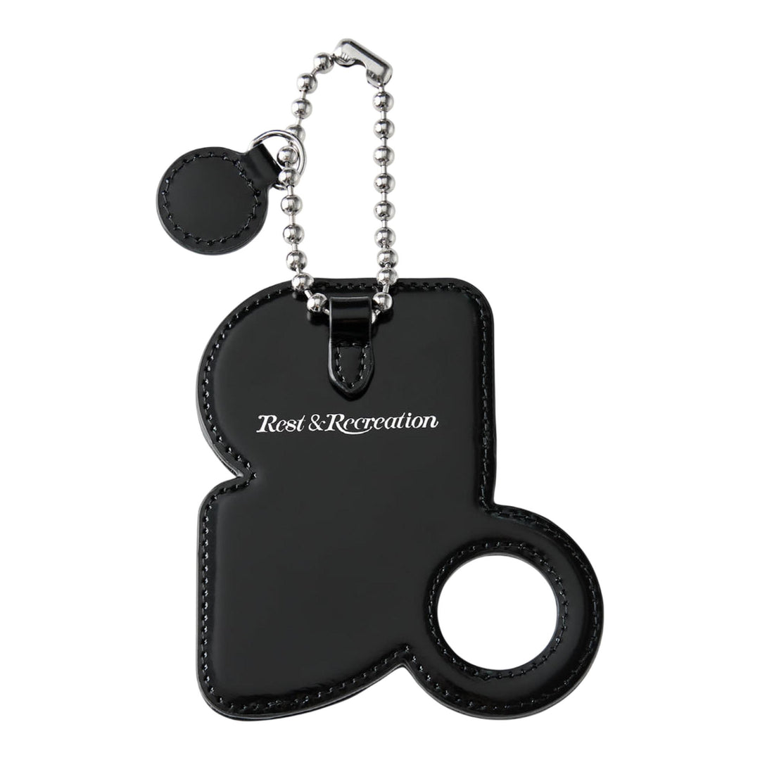 Club21 - Rest&Recreation - Mirror Card Holder Keyring - KEYRINGS - Black