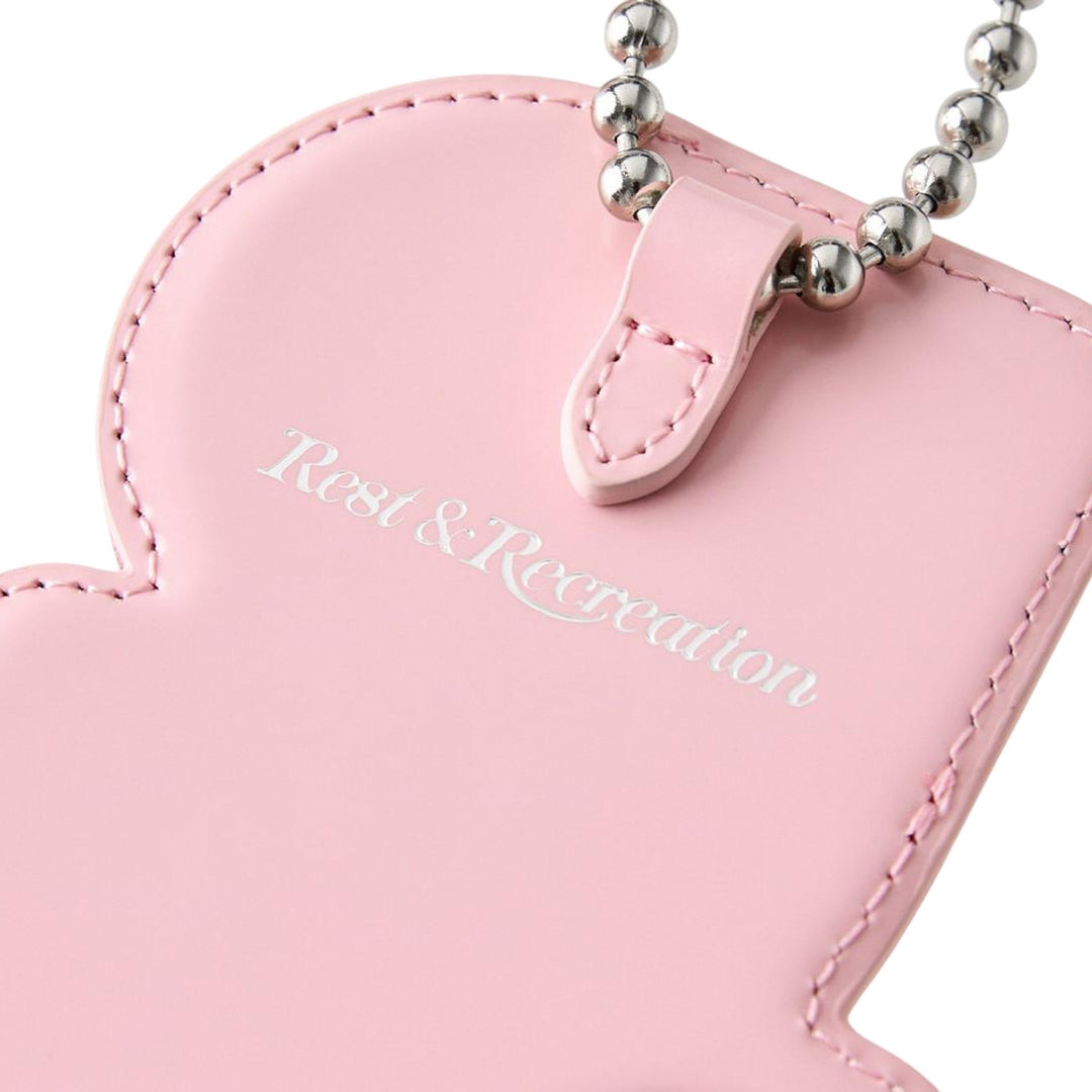 Club21 - Rest&Recreation - Mirror Card Holder Keyring - KEYRINGS - Pink