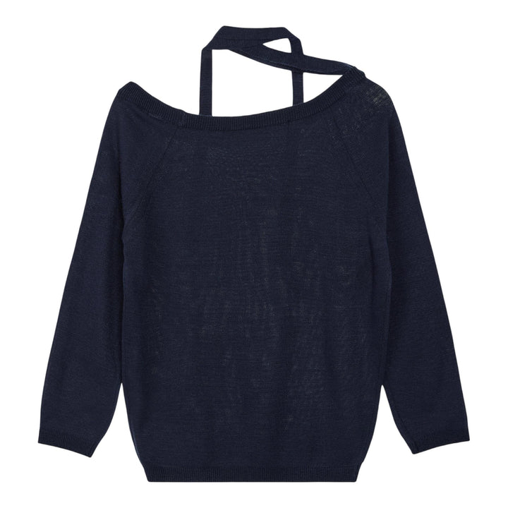 Club21 - Rest&Recreation - One-Shoulder Knit Top - KNIT TOPS - Navy