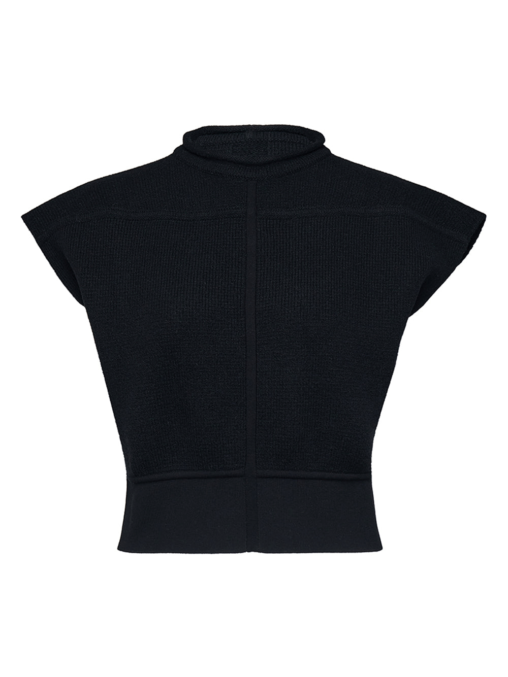 Rick-Owens-Cropped-Top-In-Maglia-Black-1