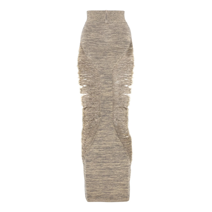 Pillar Skirt Shredded Merino Knit
