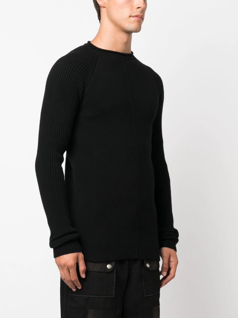 Rick-Owens-Pullover-Recycled-Cashmere-Black-3