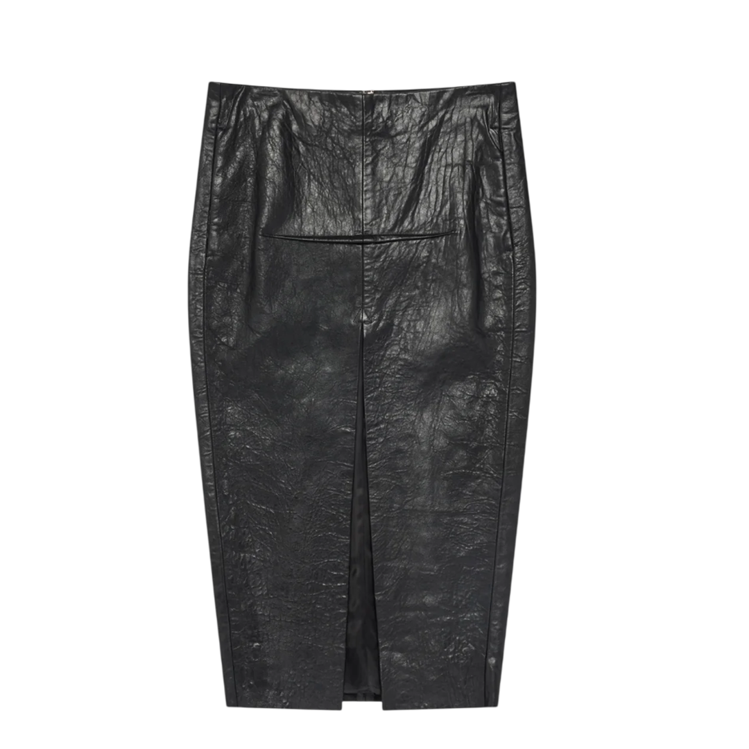 Calf Sliced Skirt