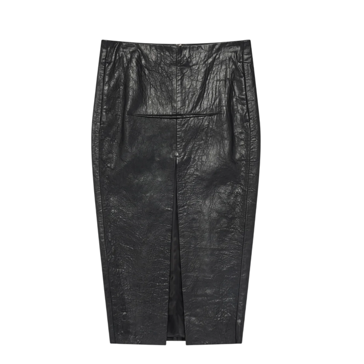 Calf Sliced Skirt