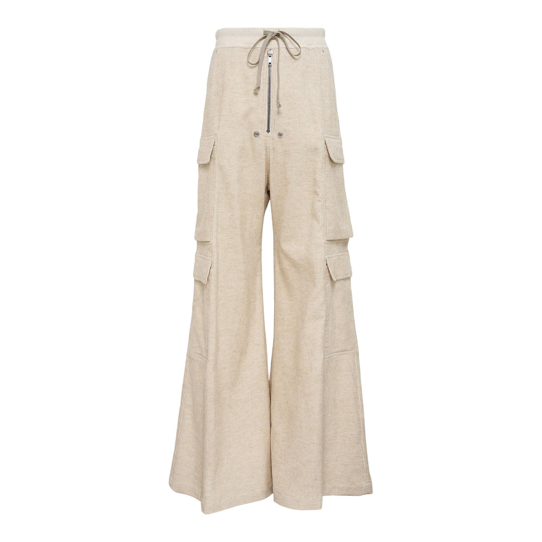 Club21 - Rick Owens - Cargobelas Linen Corduroy - PANTS - Natural