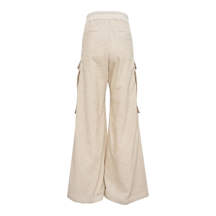Club21 - Rick Owens - Cargobelas Linen Corduroy - PANTS - Natural