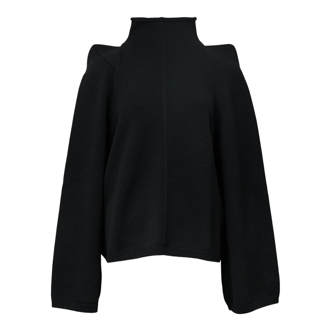 Club21 - Rick Owens - Con Top Wool Knit - KNIT TOPS - Black