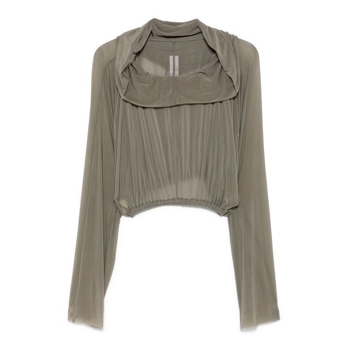 Cropped Hooded Tunic