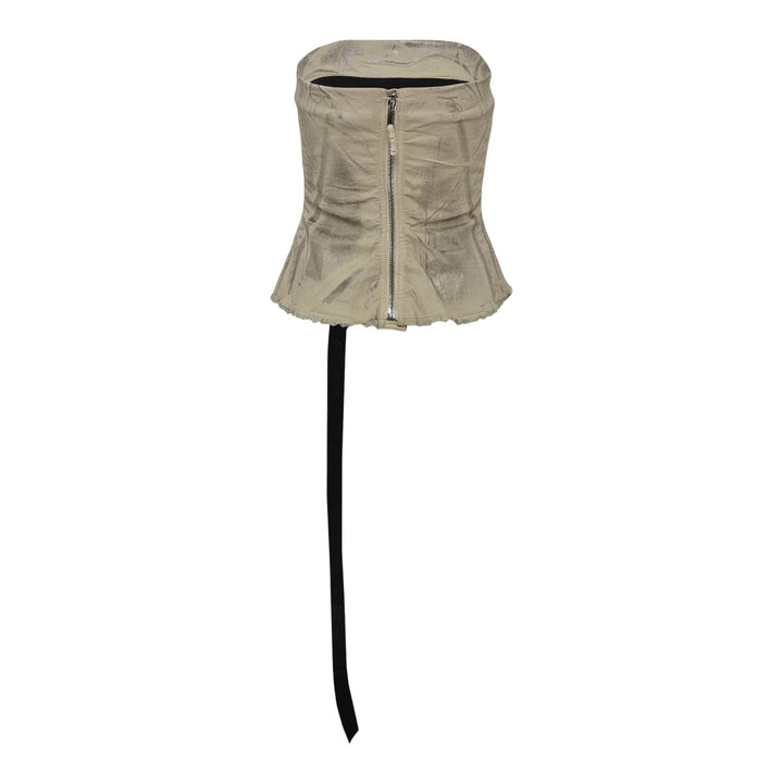 Club21 - Rick Owens DRKSHDW - Bustier Top - WOVEN TOPS - Silver