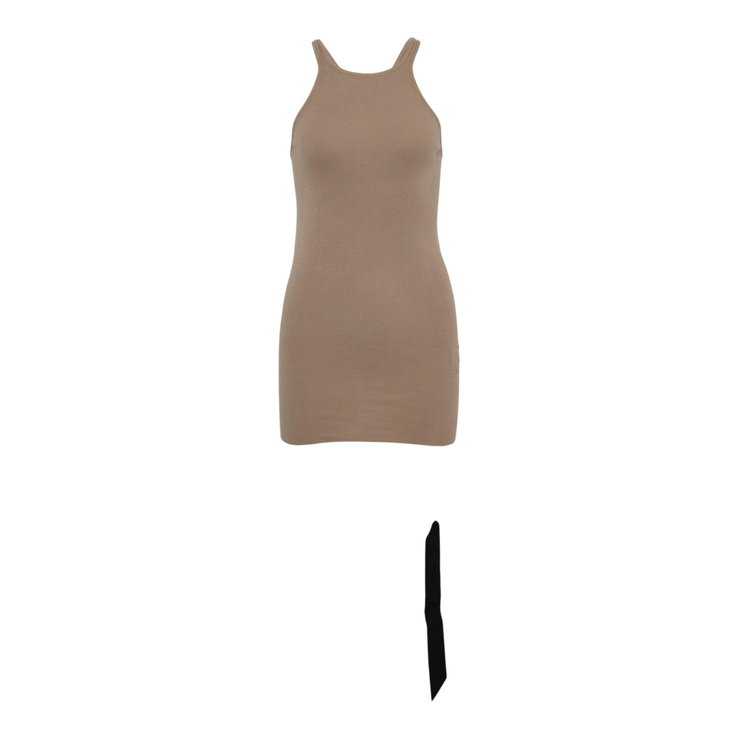 Club21 - Rick Owens DRKSHDW - Racer Back Tank Medium Weight - TANK TOPS - Light Grey