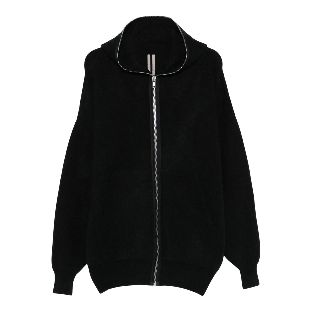 Club21 - Rick Owens - Gimp Hoodie Alpaca Knit - SWEATERS - Black