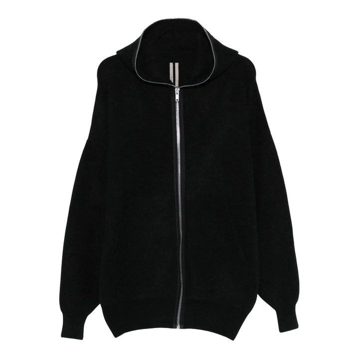 Club21 - Rick Owens - Gimp Hoodie Alpaca Knit - SWEATERS - Black