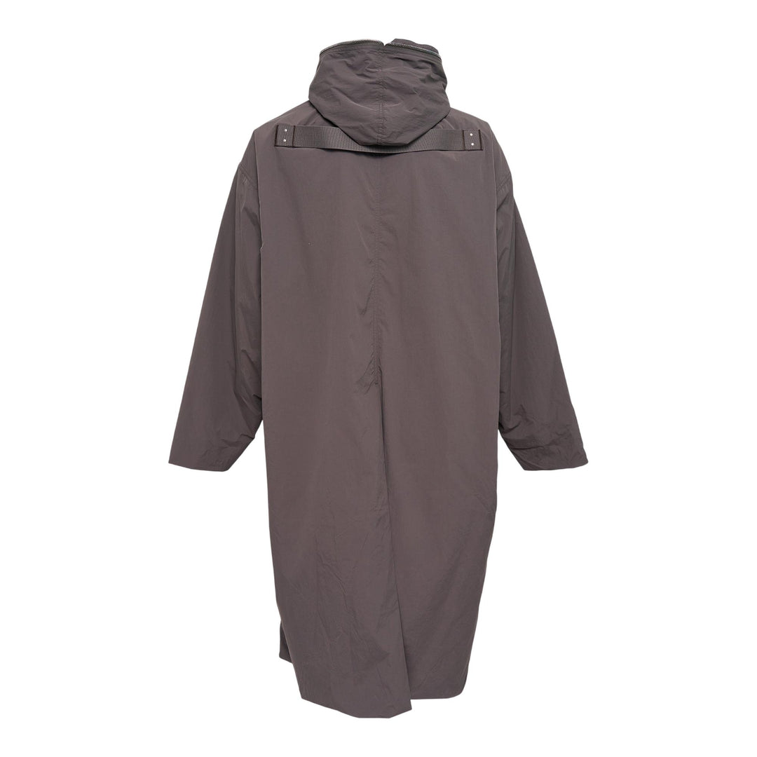 Club21 - Rick Owens - Gimp Mac Wide Matte Nylon - COATS - Charcoal