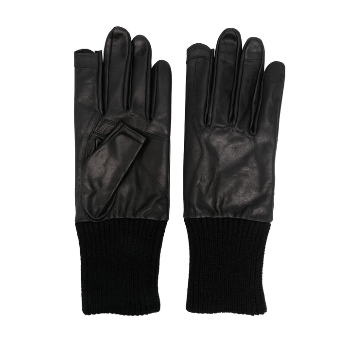 Rick_Owens_Short_Ribcuff_Gloves_Black