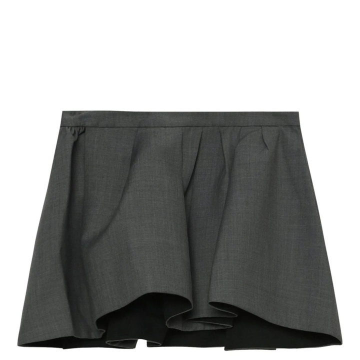 SHUSHUTONG_Irregular_Pleated_Skirt_Grey