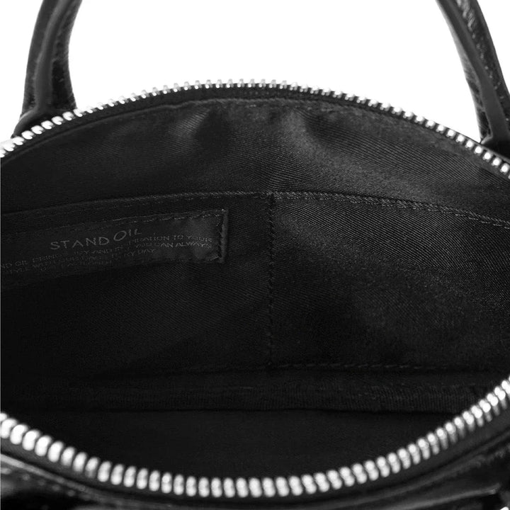 Club21 - STAND OIL - Chubby Half Bag - HANDBAGS - Black