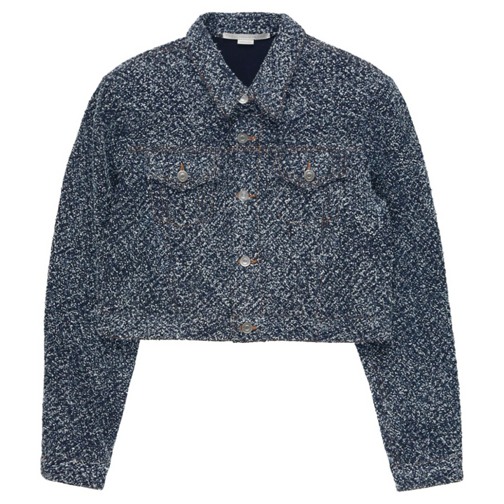 Boucle Denim Jacket