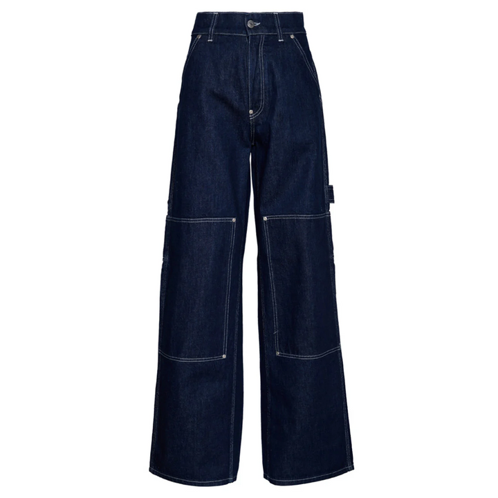 Dark Blue S-Wave Cargo Jeans