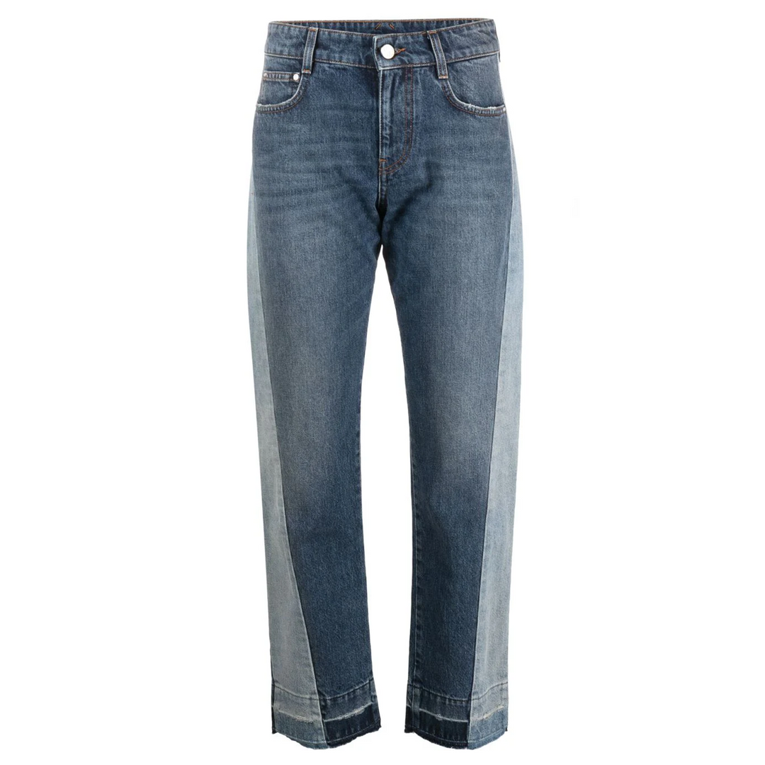 Double Vintage Blue Tones Slim Jeans