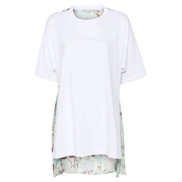 Flower Chiffon T-Shirt