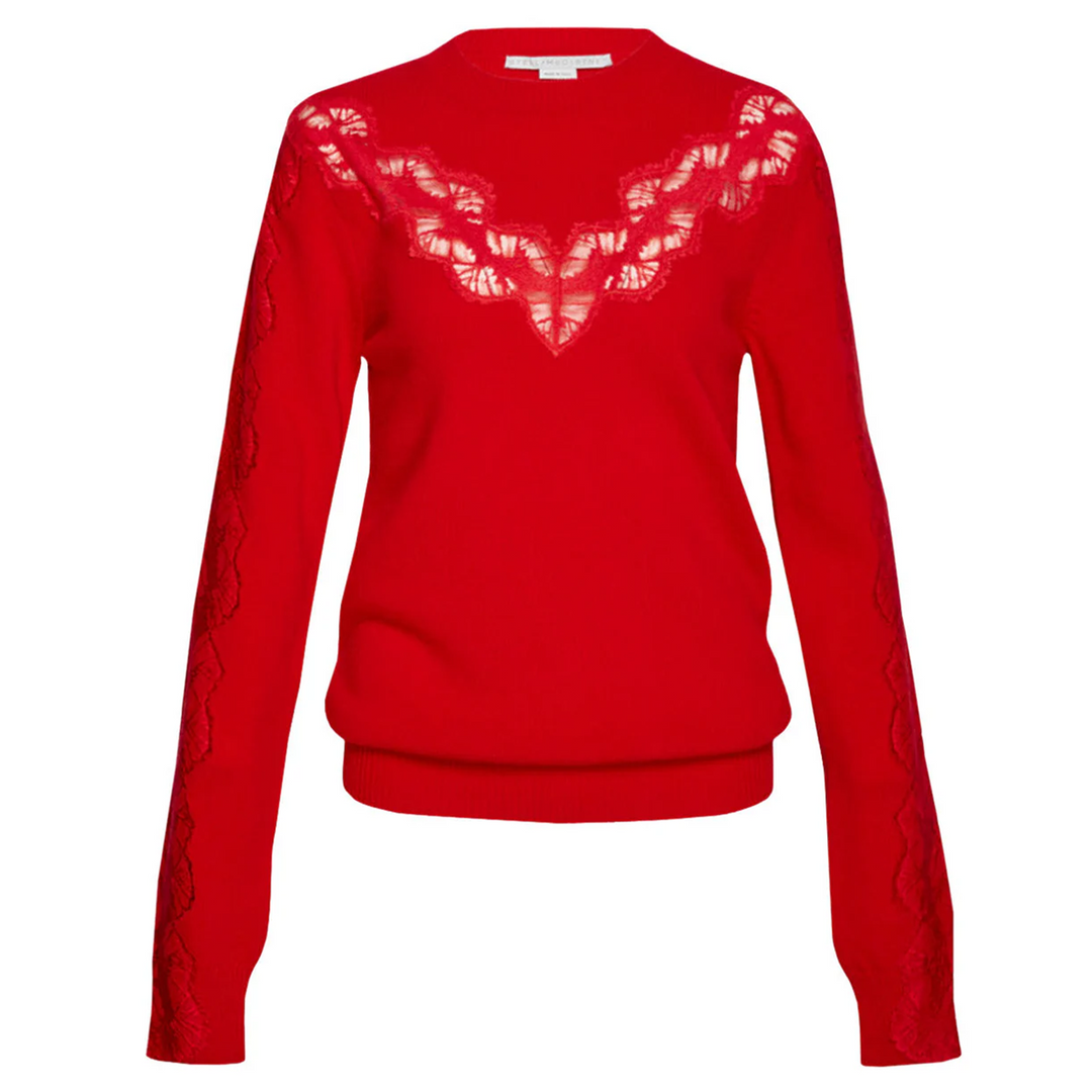 Lace Detailed Jumper