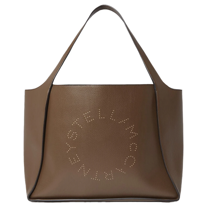 Logo Tote Embossed Grainy Mat