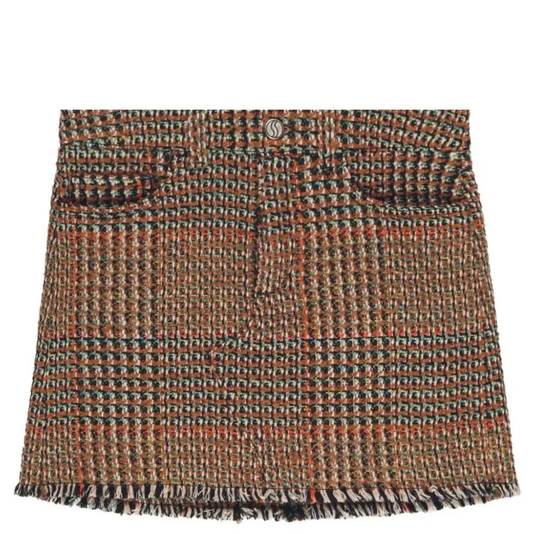 Wool Mini Skirt