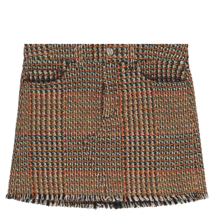 Wool Mini Skirt