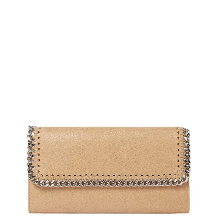 Falabella Continental Flap Wallet Eco Shaggy Deer