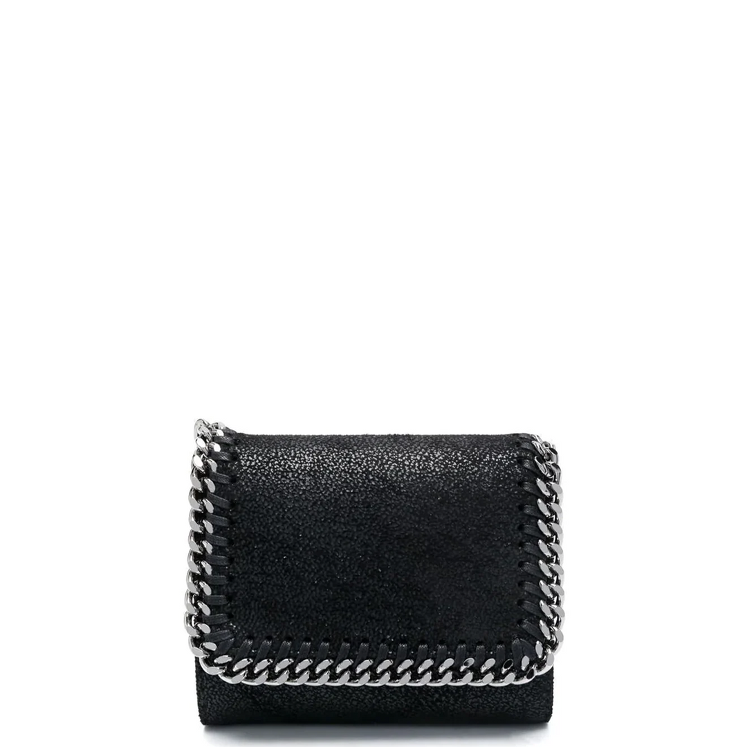 Small Flap Wallet Falabella Shaggy Deer