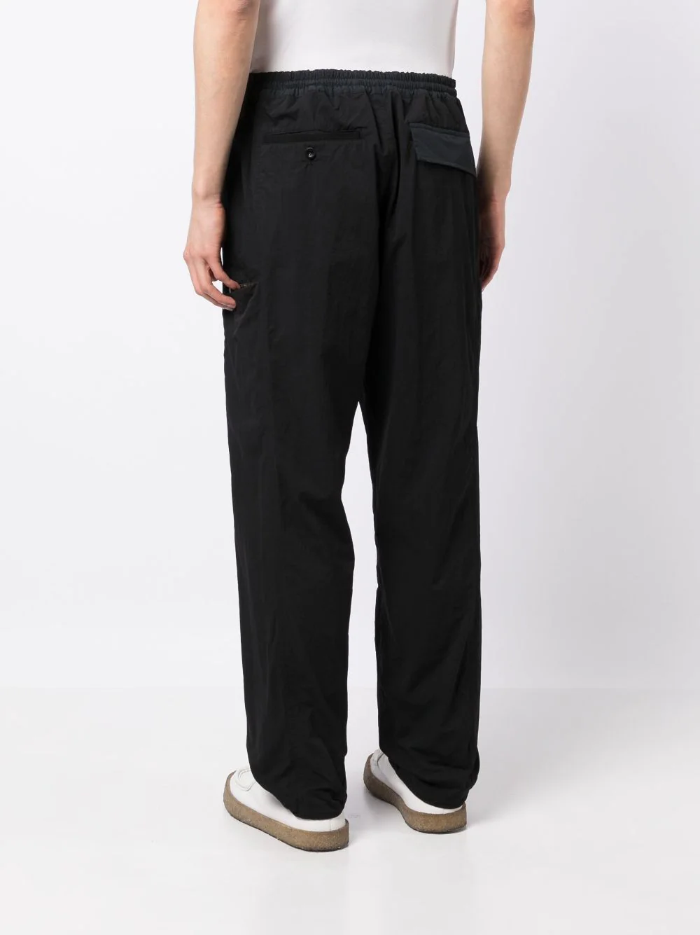 Sacai-Taslan-Nylon-Pants-Black-2