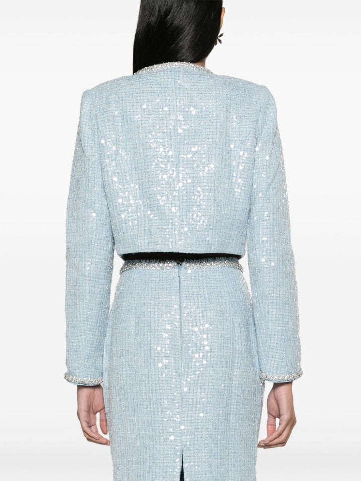 Self-Portrait-Blue-Sequin-Boucle-Cropped-Jacket-Blue-4