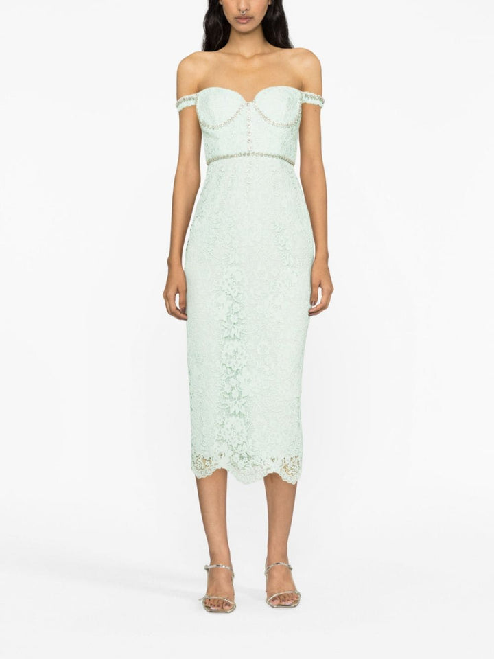 Self-Portrait-Green-Cord-Lace-Diamante-Midi-Dress-Green-2