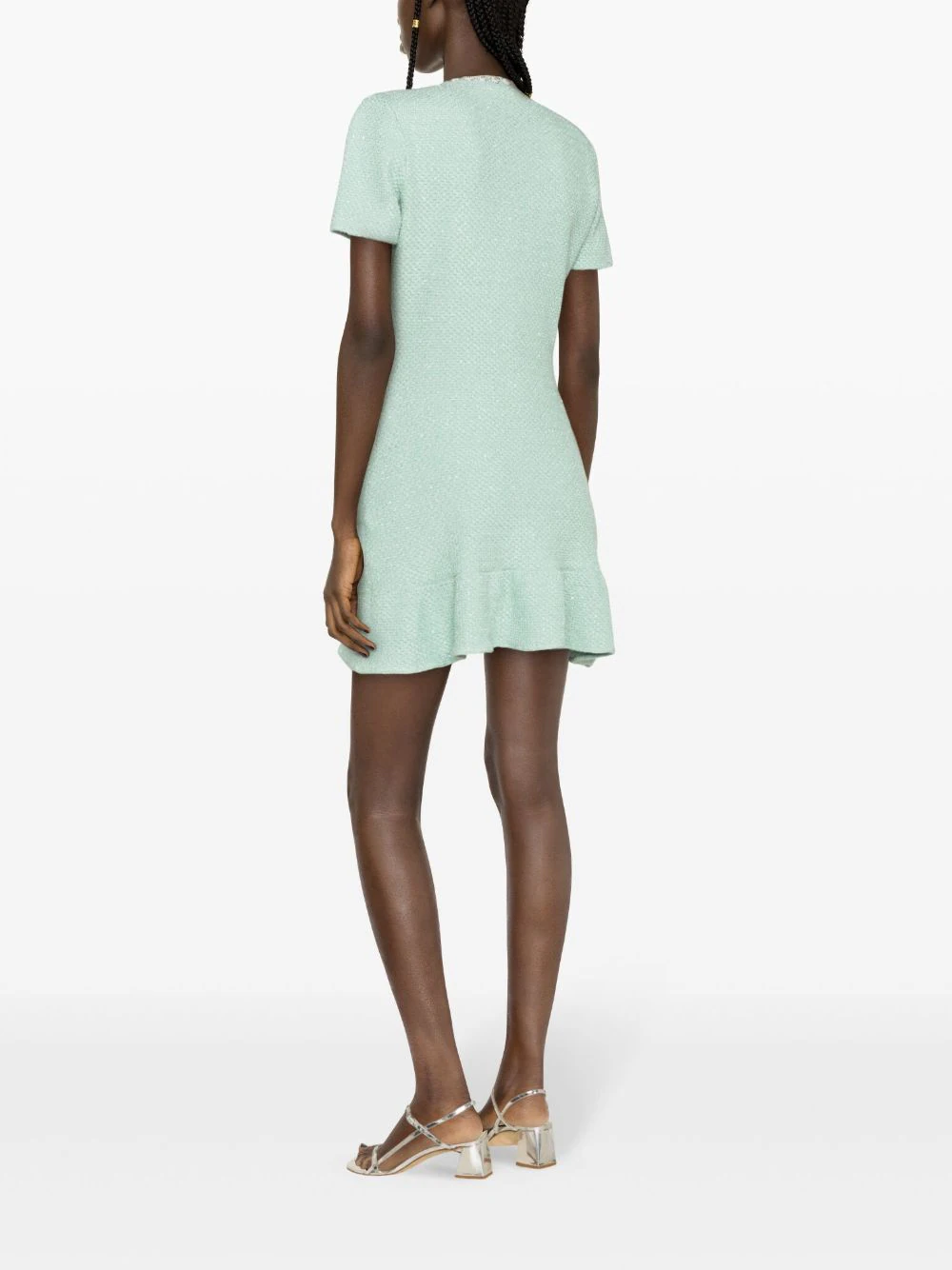 Mint Sequin Knit Mini Dress Club21.com Mint Sequin Knit Mini Dress Club21.com