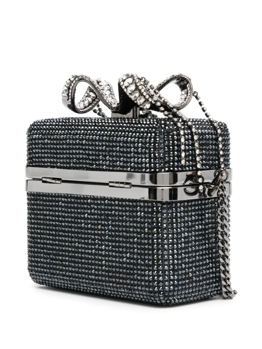 Self-Portrait-Silver-Rhinestone-Vanity-Bag-Silver-2