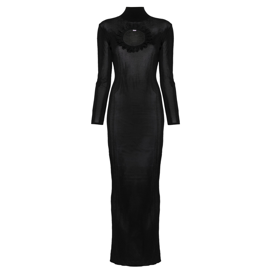 Self-Portrait_Black_Knit_Cut_Out_Maxi_Dress_Black