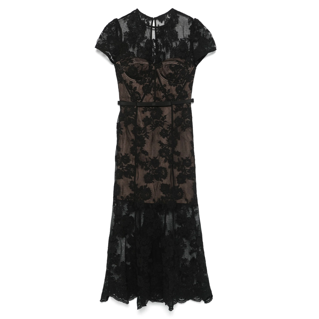 Black Lace Bustier Midi Dress Club21.com Black Lace Bustier Midi Dress Club21.com