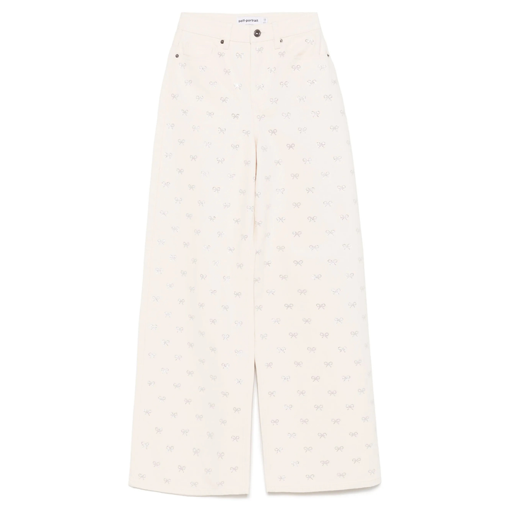 Self-Portrait_Cream_Denim_Diamante_Bow_Jeans_White