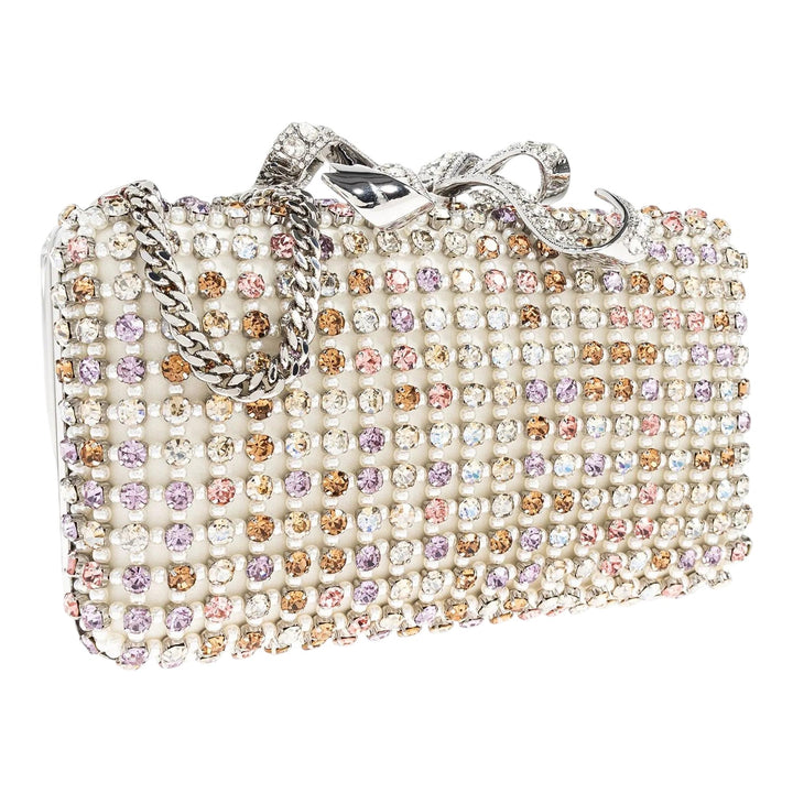 Club21 - Self-Portrait - Multi Crystal Clutch Bag - CLUTCH BAGS - Multi