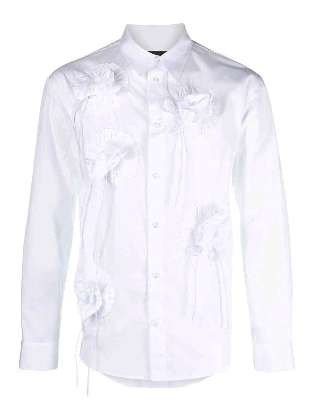 Simone-Rocha-Classic-Fit-Shirt-With-Turbo-Ros-White-1