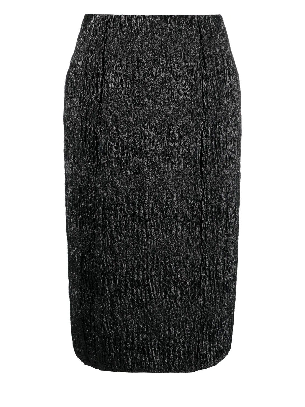     Simone-Rocha-Pencil-Skirt-With-Back-Vent-Black-1