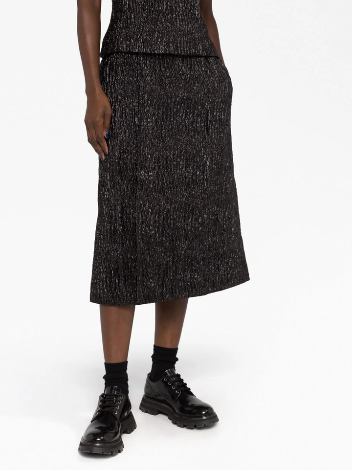 Simone-Rocha-Pencil-Skirt-With-Back-Vent-Black-5