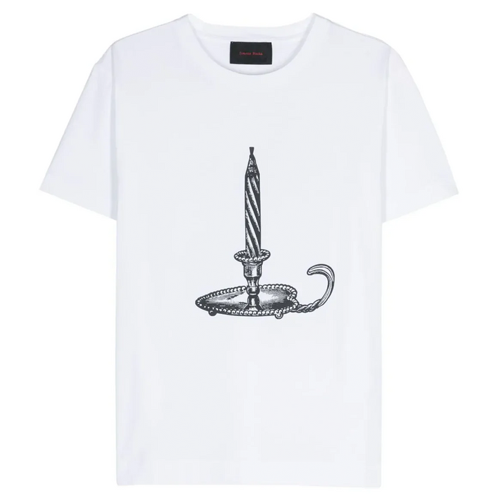 Short Sleeve T-Shirt With Candle