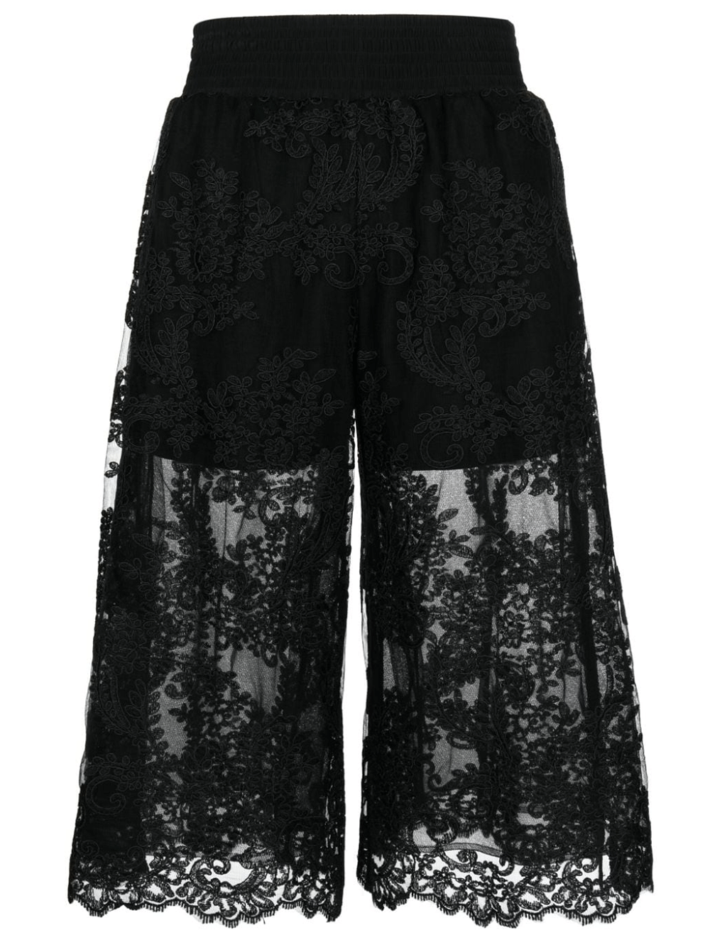 Simone Rocha Straight Leg Trousers Black 1