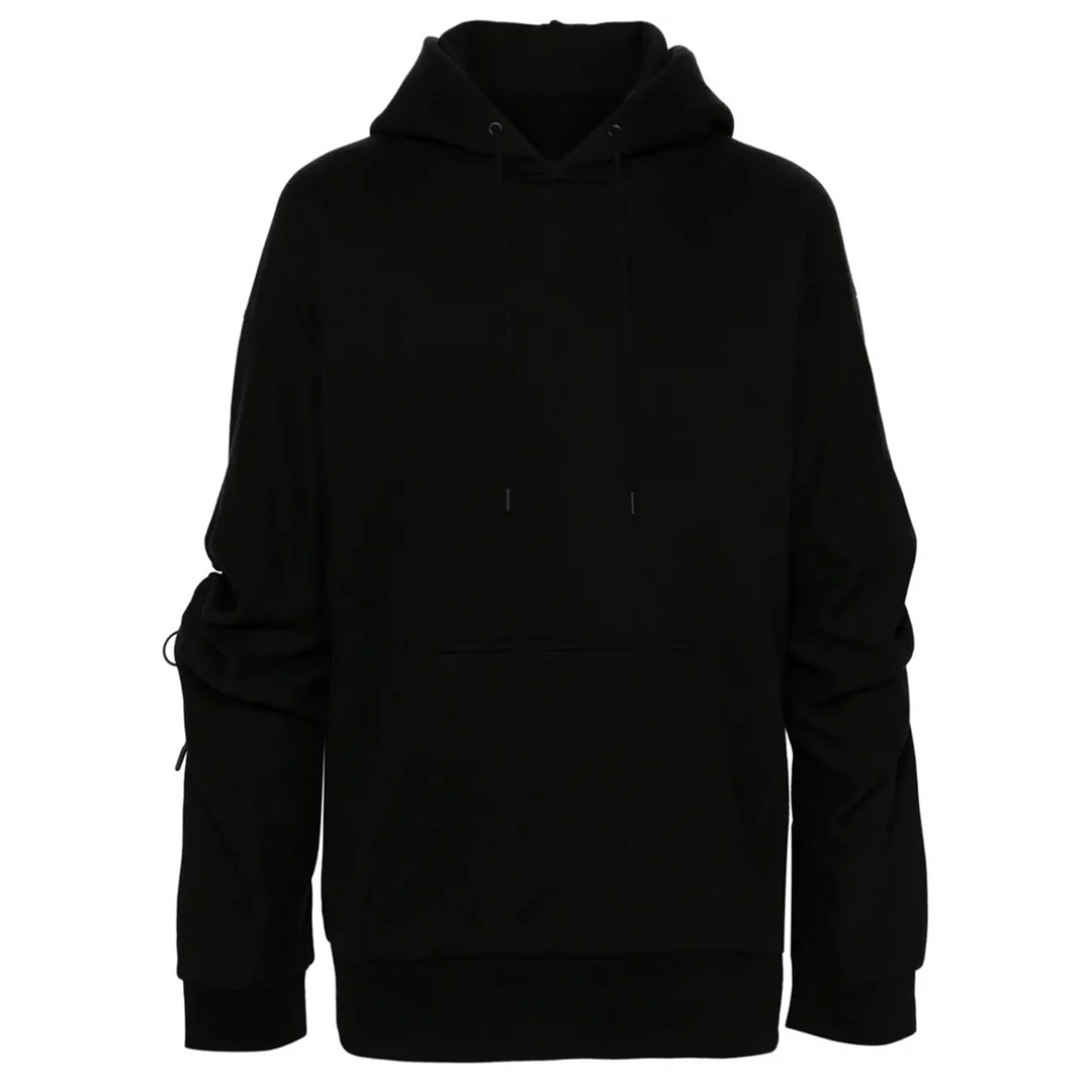 Ruched Elbow Hoodie Sweatshirt