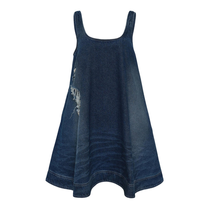 Club21 - Simone Rocha - A-Line Denim Mini Dress - WOVEN DRESSES - Denim