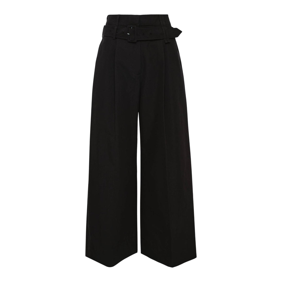 Club21 - Simone Rocha - Cropped Multi Belt Loop Trousers - PANTS - Black