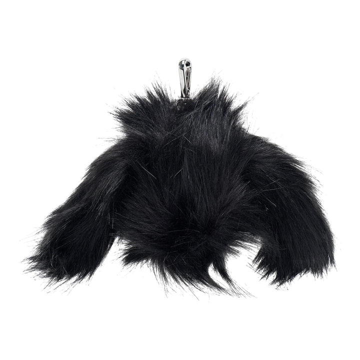 Club21 - Simone Rocha - Faux Fur Hare Coin Purse Bag Charm - COIN POUCHES - Black