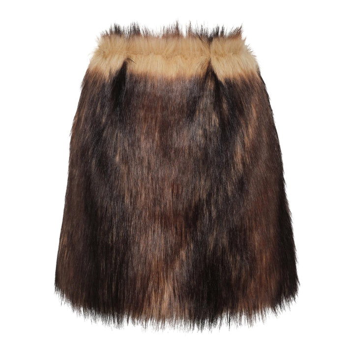 Club21 - Simone Rocha - Faux Fur Mini Skirt - SKIRTS - Natural